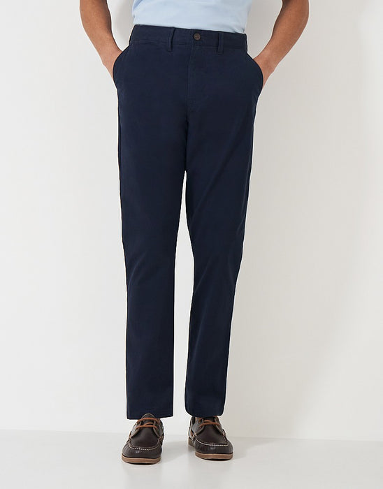 Crew Clothing Men's Straight Chino - Heritage Dark Navy