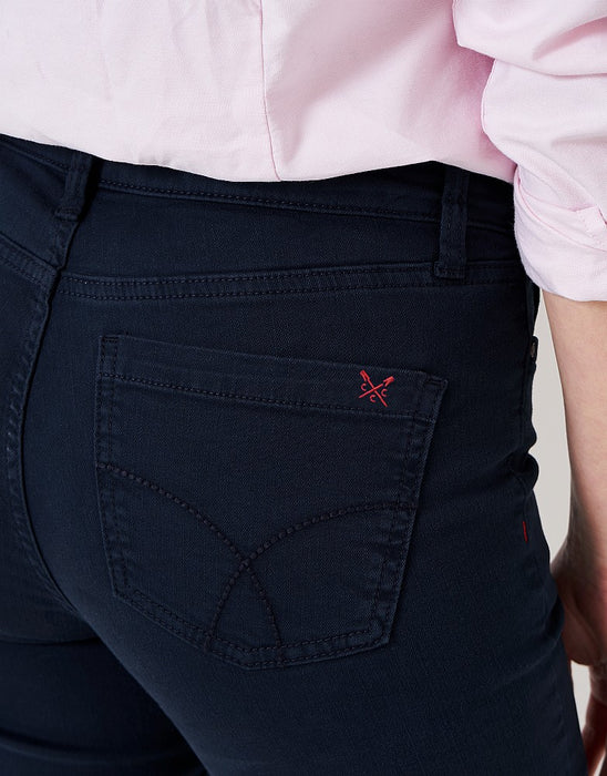 Crew Clothing Women's Cropped Jeans In Navy