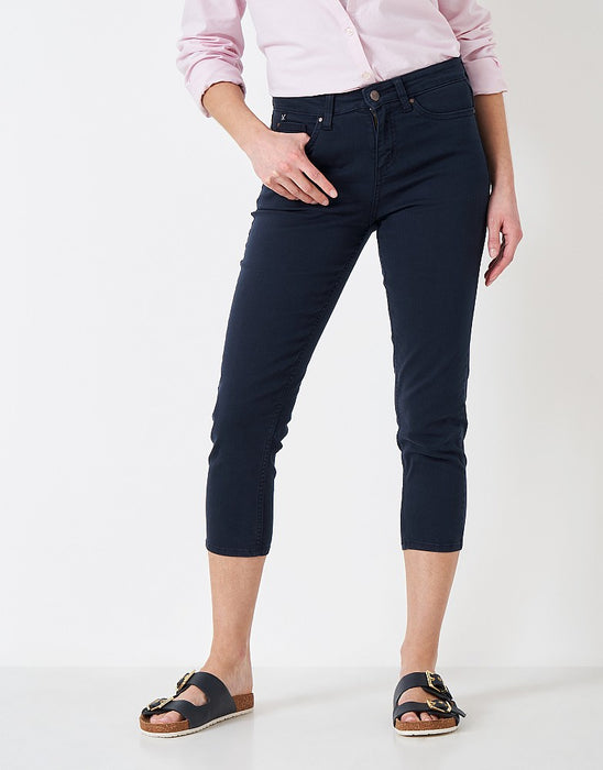 Crew Clothing Women's Cropped Jeans In Navy