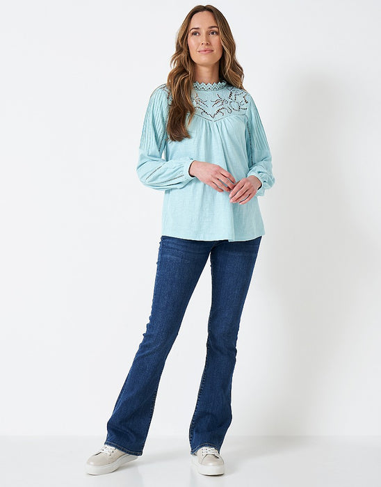 Crew Clothing Womens Gabor Top Mint