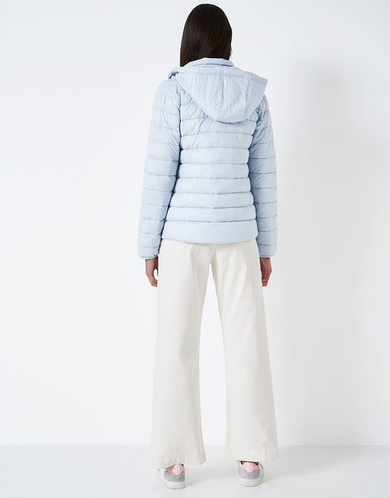 Crew Clothing Womens Lightweight Boxy Jacket Cloud Blue