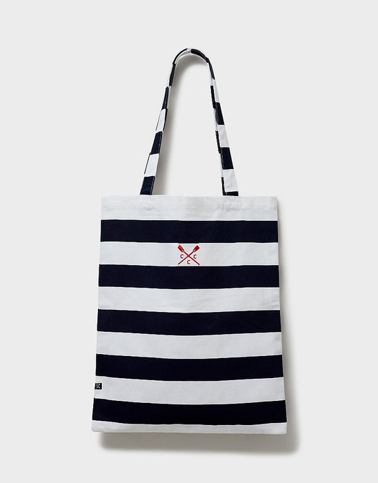 Crew Organic Cotton Canvas Shopper Stripe