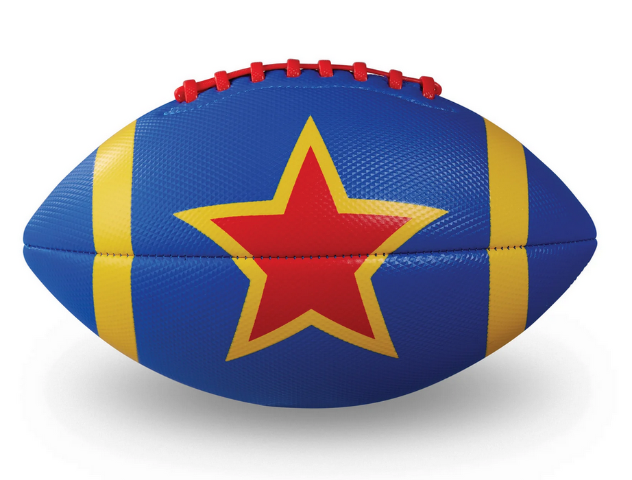 Hippychick Crocodile Creek Red Star Football 9"