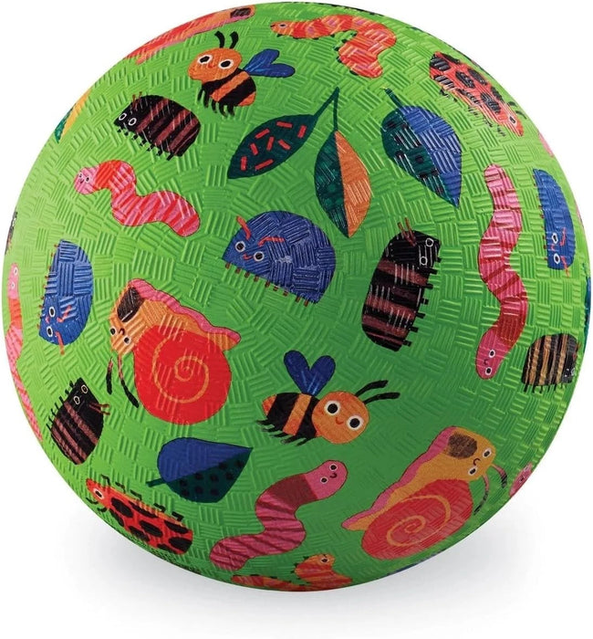 Crocodile Creek Garden Friends Playball 7 Inch Kids Playground Ball