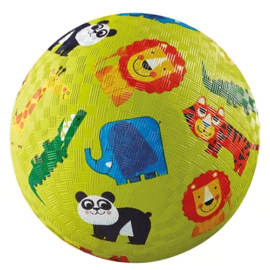 Crocodile Creek Jungle Playball 7 Inch Kids Playground Ball