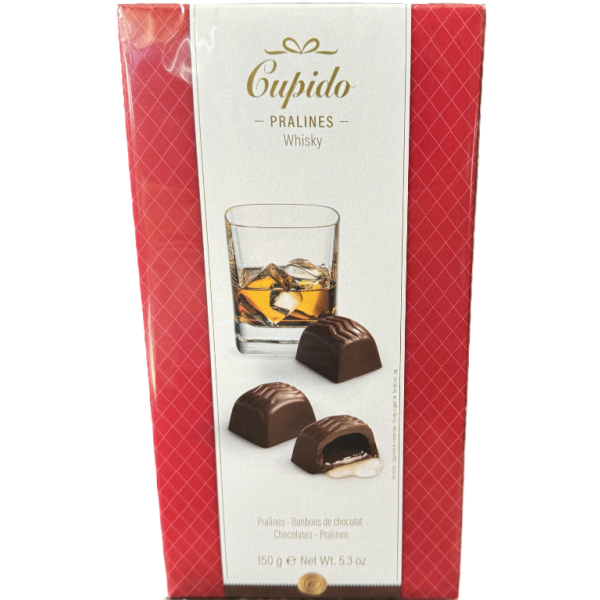 Cupido Whiskey Chocs 150g
