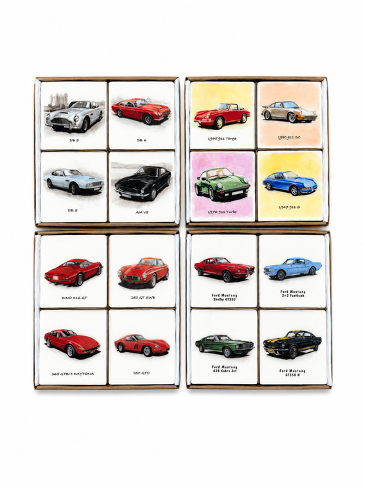 Marble Coaster Set - Vehicles