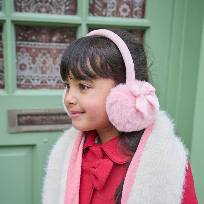 Rockahula Pretty in Pink Bow Earmuffs