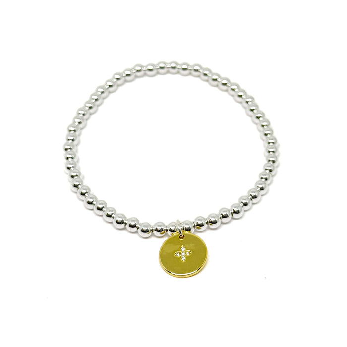 Clementine Dakota Disc Bracelet - Gold