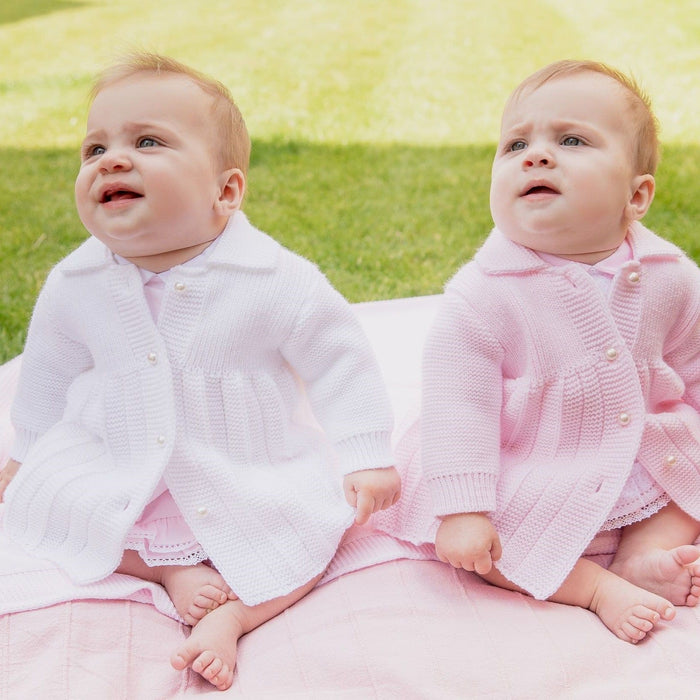 Dandelion Baby Pink Pearl Button Coat