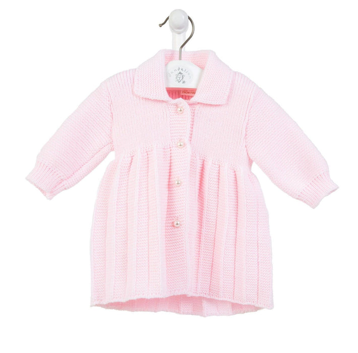 Dandelion Baby Pink Pearl Button Coat
