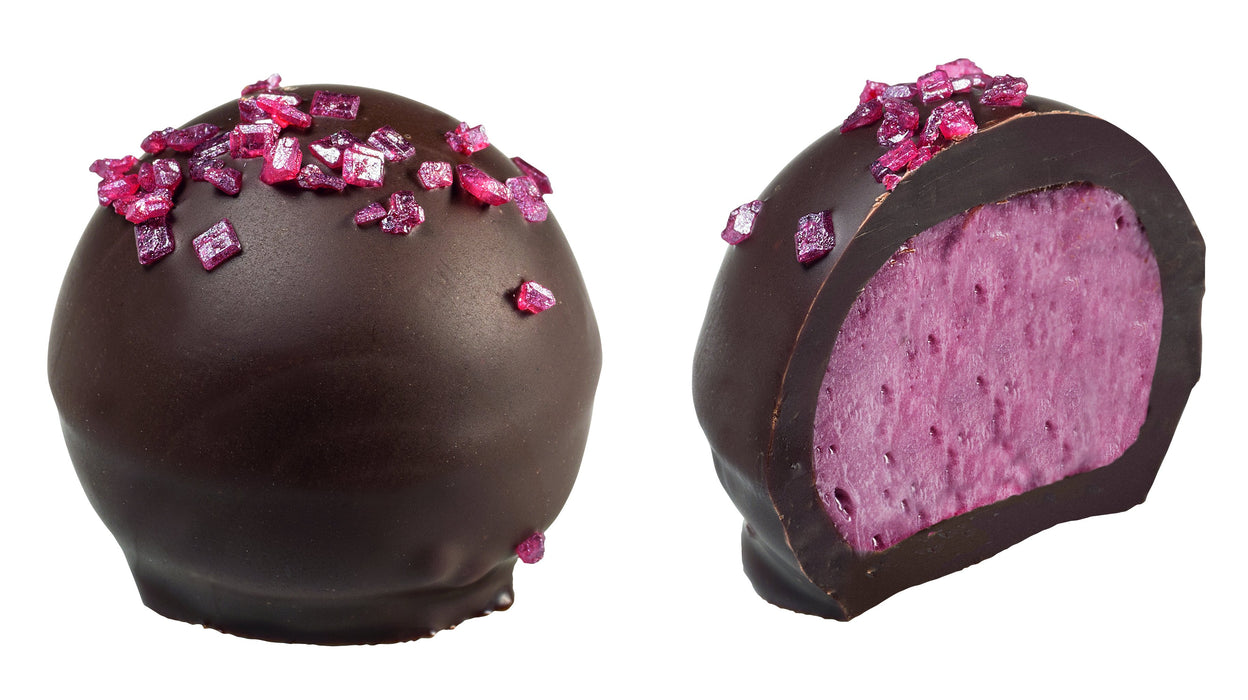 Dark Chocolate Blueberry Cream Truffle