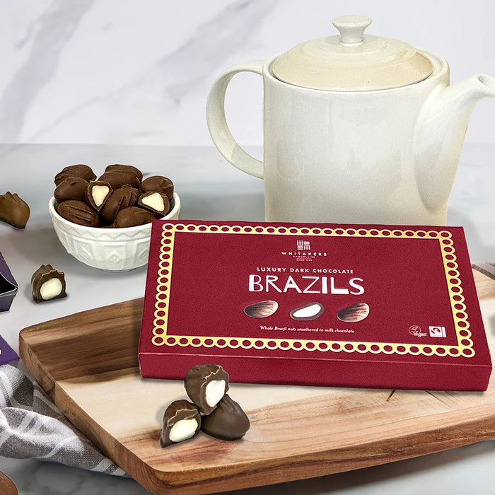 Whitakers Dark Chocolate Brazil Nuts