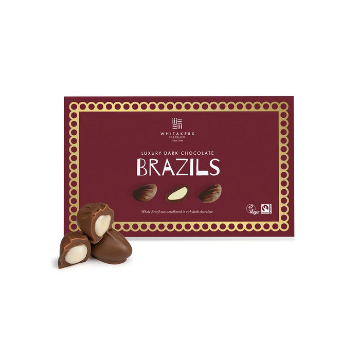 Whitakers Dark Chocolate Brazil Nuts