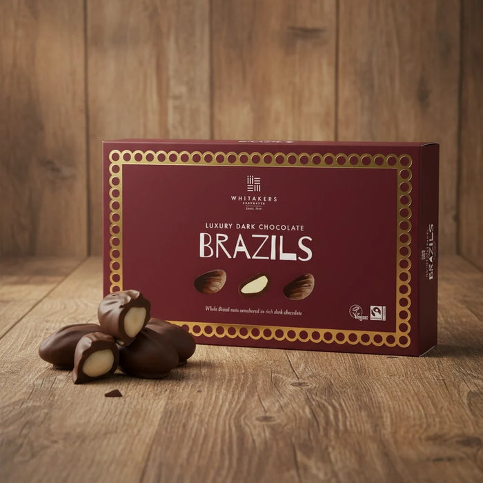 Whitakers Dark Chocolate Brazil Nuts