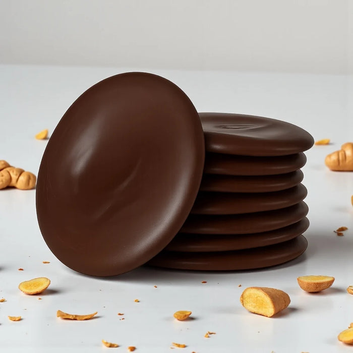 Whitakers Ginger Dark Chocolate Thins 150g
