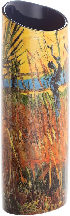 Dartington Van Gogh Willows at Sunset Vase