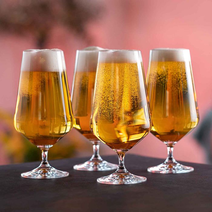 Dartington Cheers! Beer Glass, Set of 4