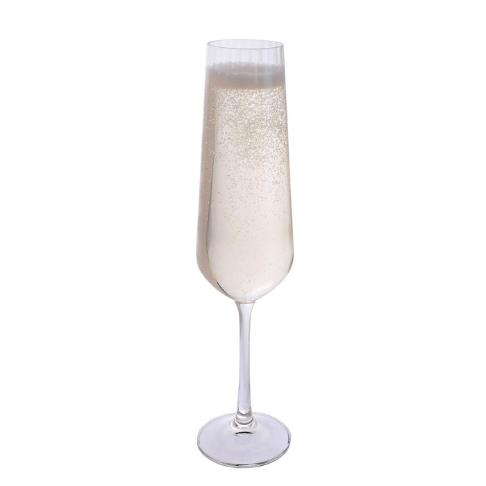 Dartington Cheers! Optic Champagne Flute Set Of 4