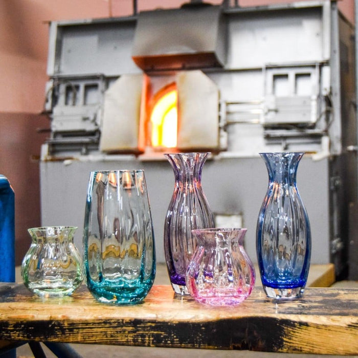 Dartington  Artisan Slim Violet Vase