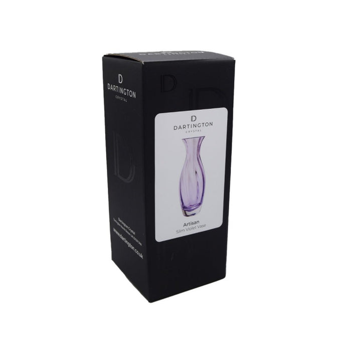 Dartington  Artisan Slim Violet Vase