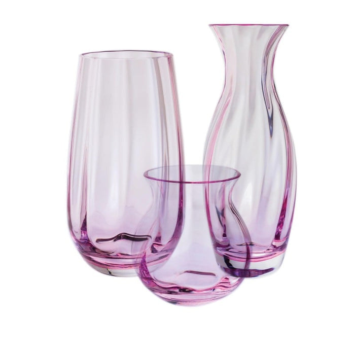 Dartington Artisan Slim Pink Vase