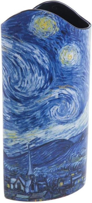 Dartington Van Gogh Starry Night Silhouette Vase