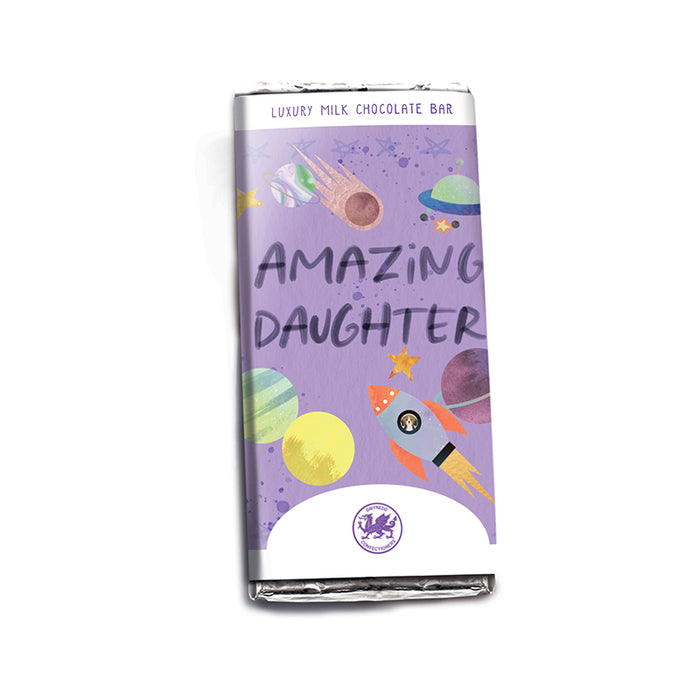 Amazing Daughter Milk Chocolate Bar 85g