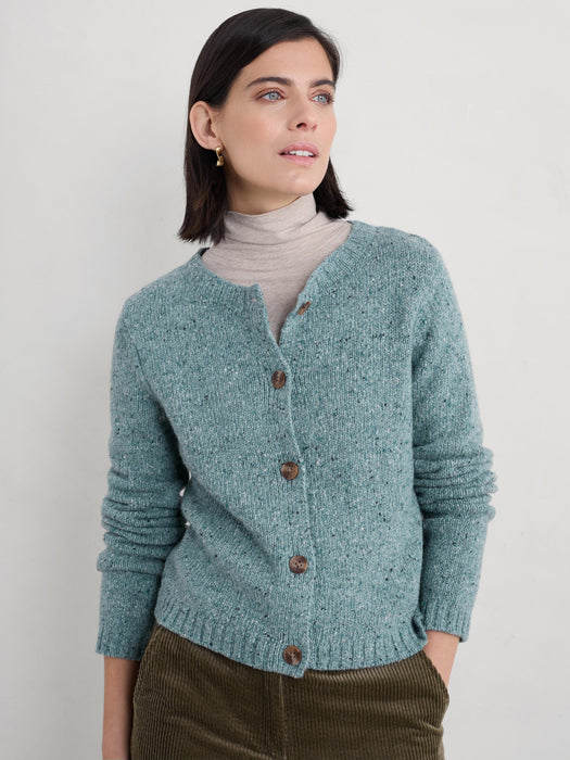 Seasalt Women's Dawson Pick Merino Cardigan In Lichen