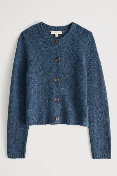 Seasalt Women's Dawson Pick Merino-Rich Cardigan In Starling