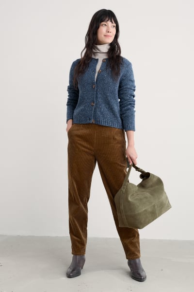 Seasalt Women's Dawson Pick Merino-Rich Cardigan In Starling