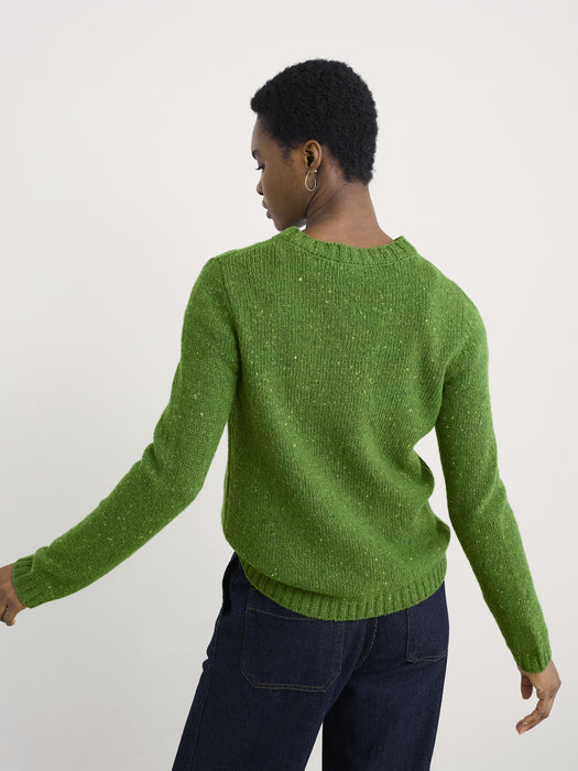 Seasalt Women's Dawson Pick Merino Cardigan In Fern