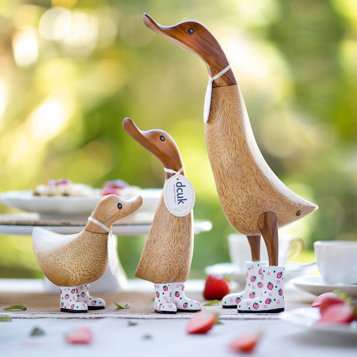 Dcuk Natural Wooden Strawberry Boot Ducklet