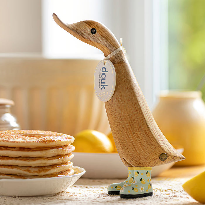 Dcuk Natural Wooden Strawberry Or Lemon Boot Duckling