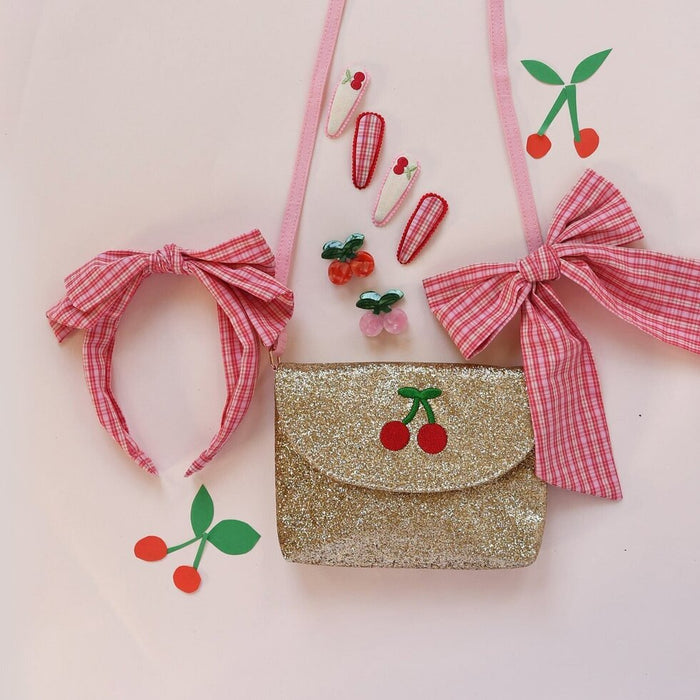 Rockahula Plaid Oversized Bow Clip