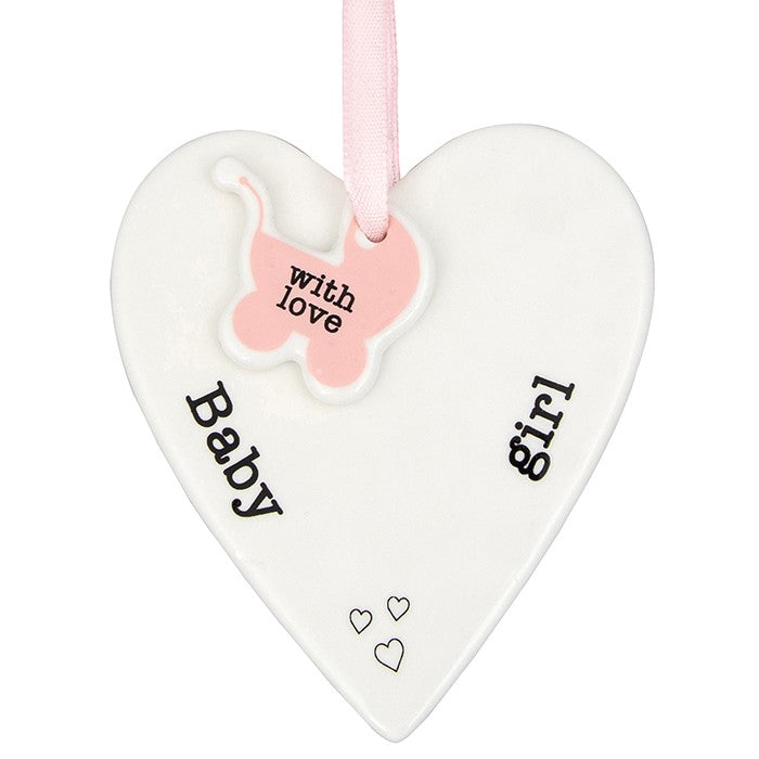 Keepsake Heart Baby Girl