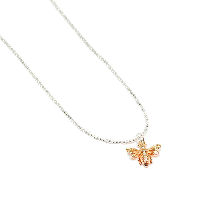 Clementine Astra Star Necklace - Rose Gold