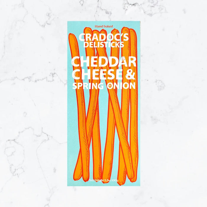 Cradoc's Cheddar Cheese and Spring Onion Delisticks