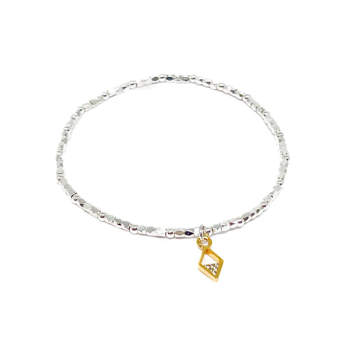 Clementine Delphi Diamond Bracelet - Gold