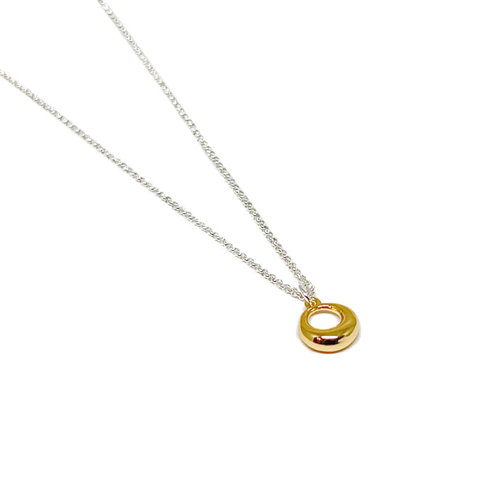 Clementine Demi Circle Necklace - Gold