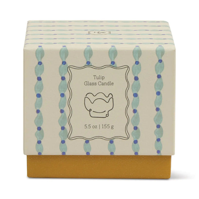 Designworks Collective Paddywax Tulip Glass Candle Wisteria & Willow