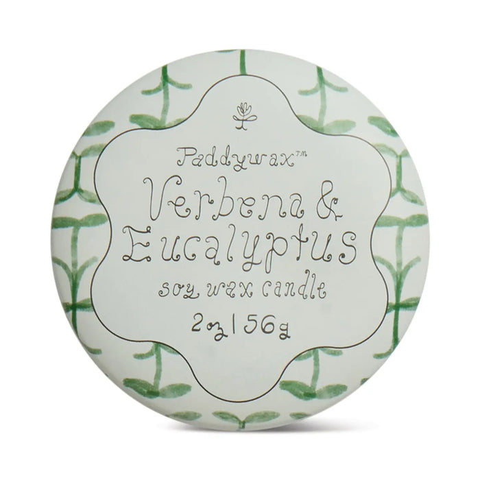 Designworks Collective Printed Tin Candle Verbena & Lemongrass