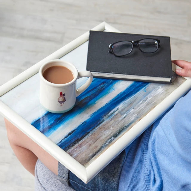 Creative Tops Blue Abstract Lap Tray
