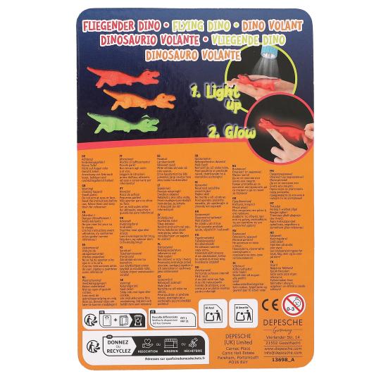 Dino World Glow In The Dark Flying Dino