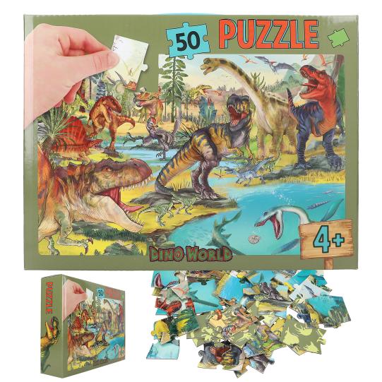 Dino World 50 Piece Puzzle