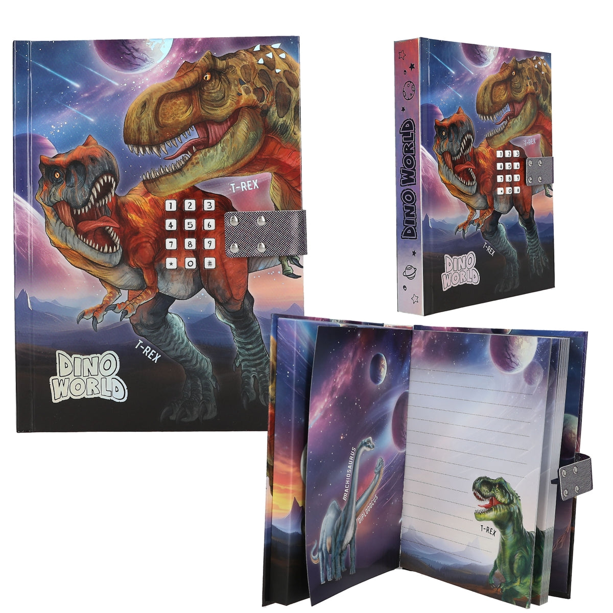 Dino World Code Dino World Diary With Code And Sound — Maple Gifts
