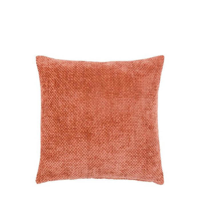 Gallery Direct Basketweave Rust Cushion 2 pk