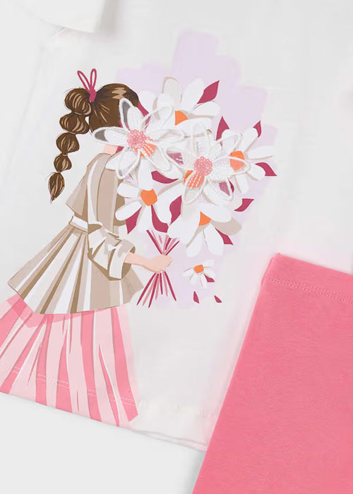 Mayoral Girls Camellia Leggings Set