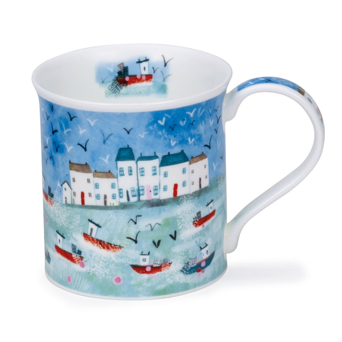 Dunoon Bute Seaside Cove Fishing Boat Mug