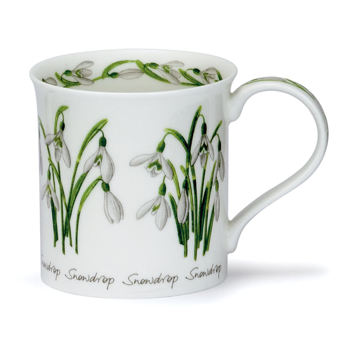 Dunoon Bute Spring Flowers Snowdrop Mug